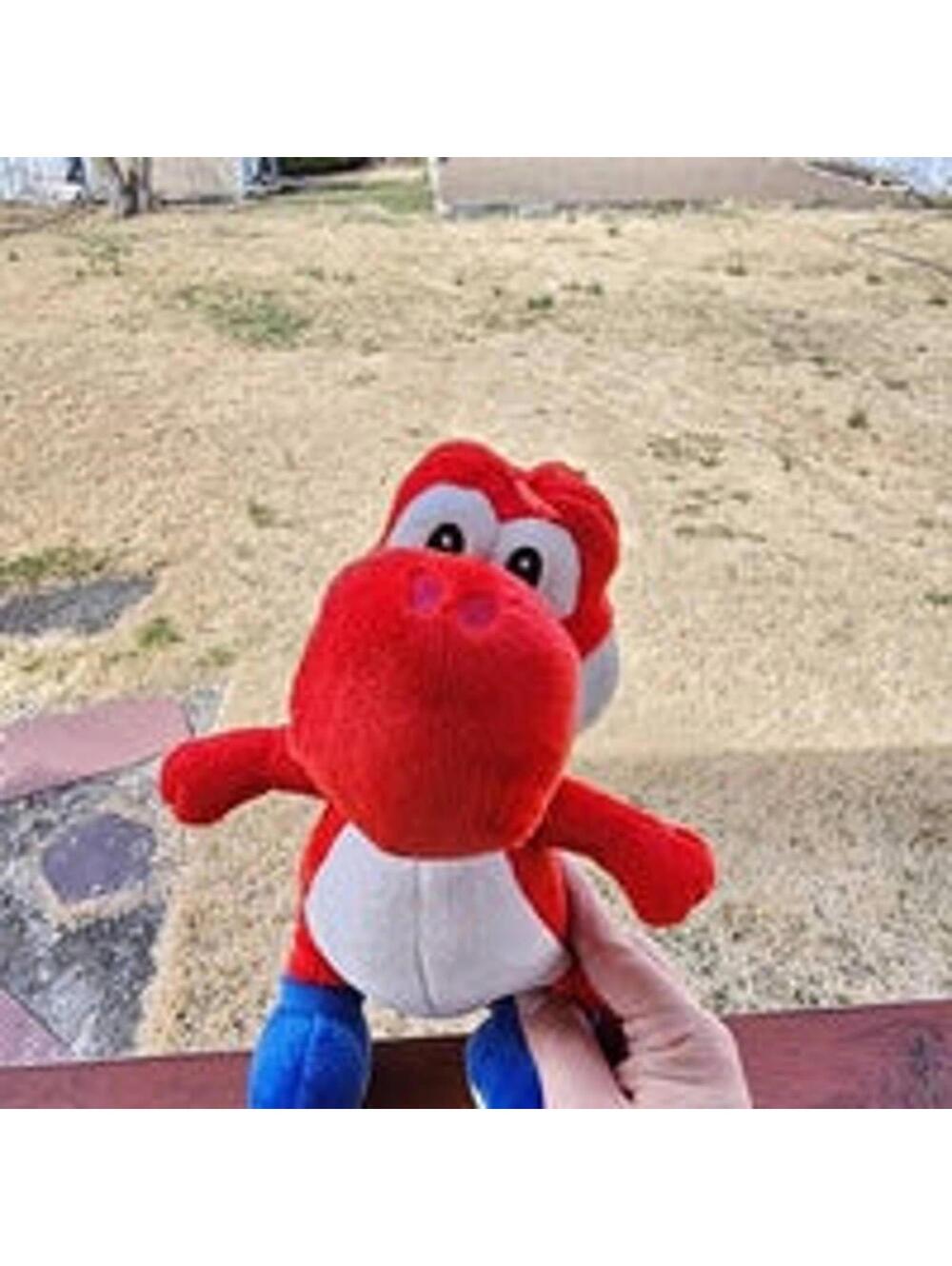 Nintendo Super Mario 2017 Red Yoshi Plush